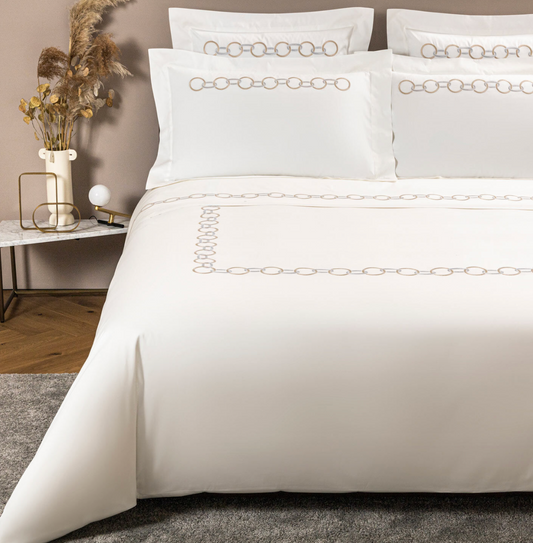 Links Embroidered Duvet Set