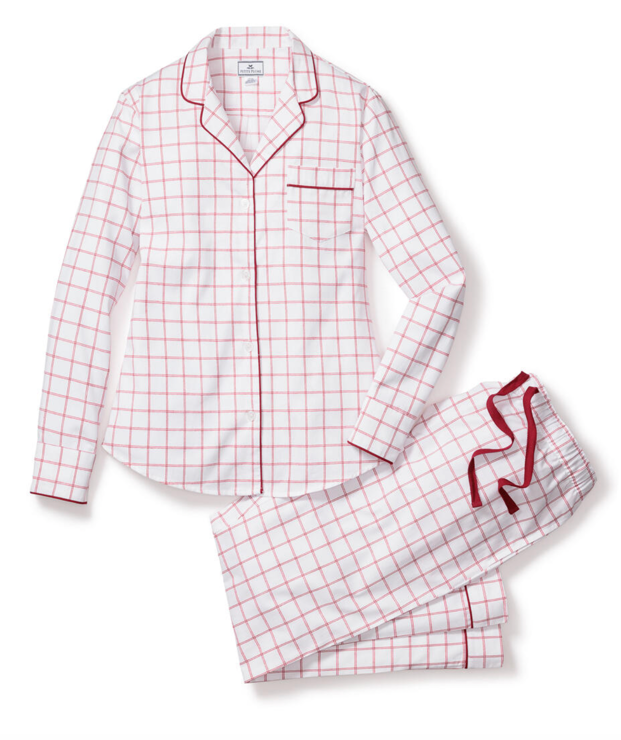 Garnet Tattersall Women's Pajama Set