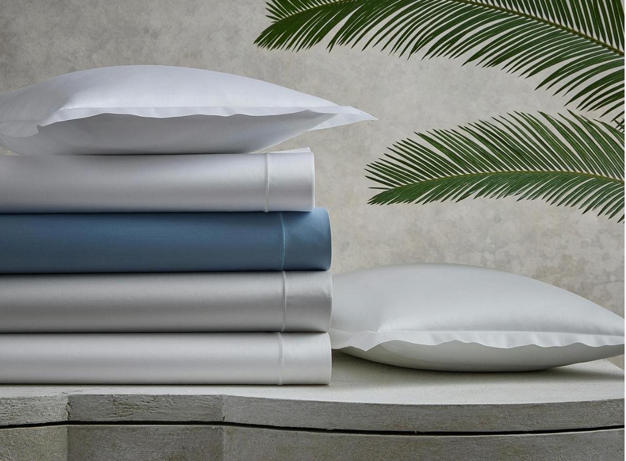 Talita Satin Stitch Flat Sheet