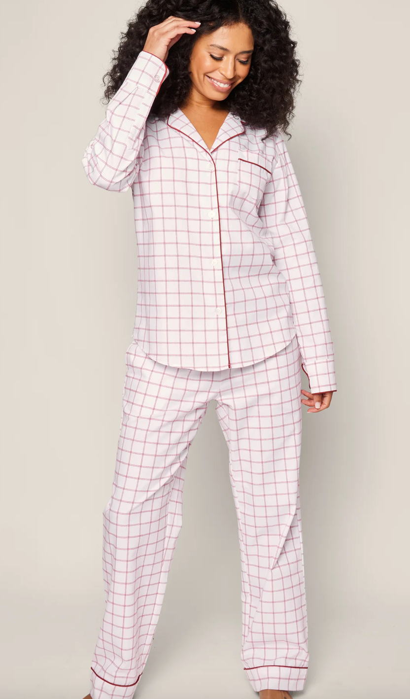 Garnet Tattersall Women's Pajama Set